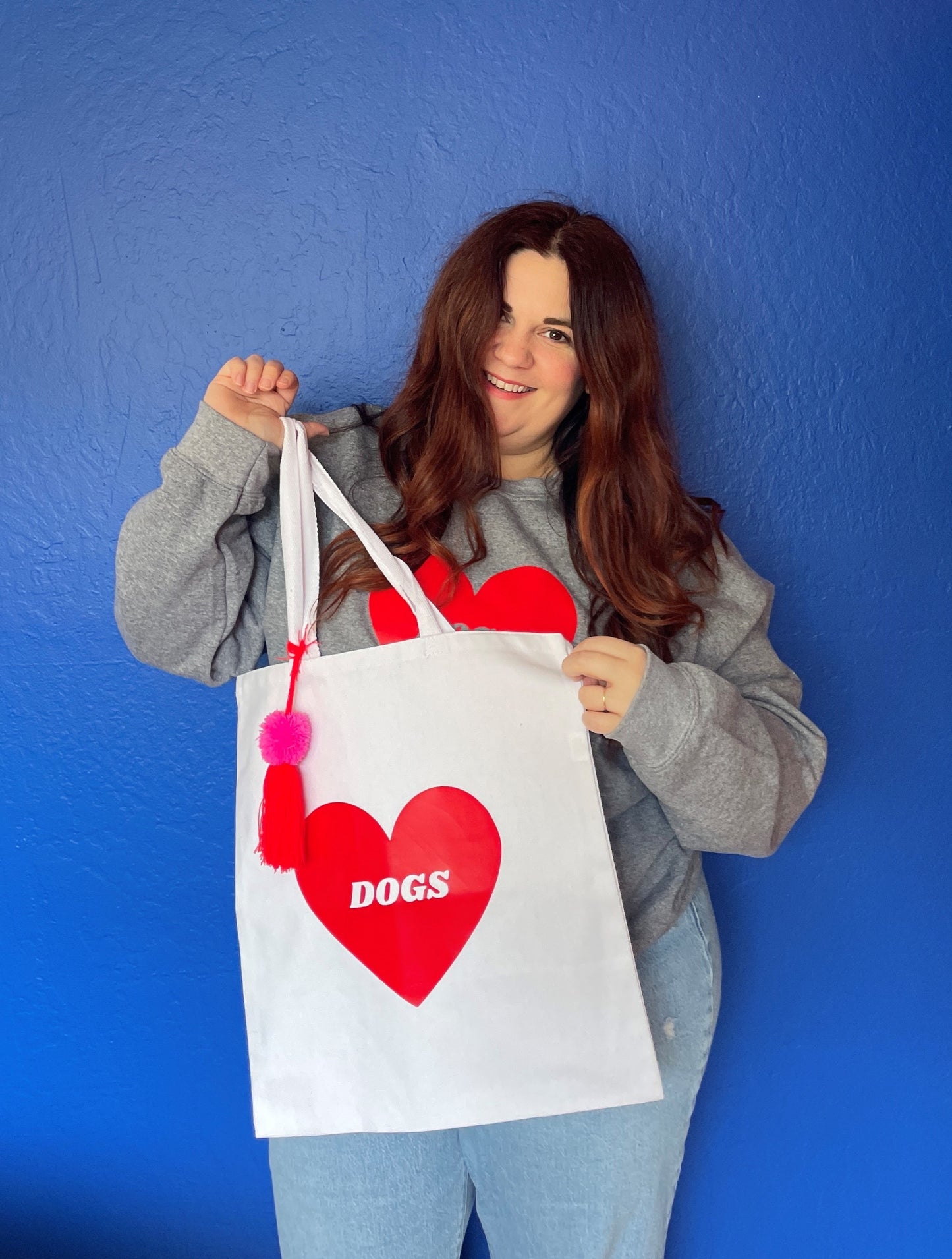 HEART DOGS TOTE